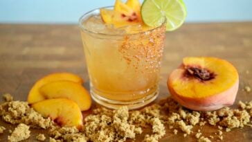 Brown Sugar Peach Margarita Pic 15
