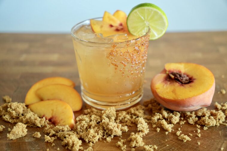 Brown Sugar Peach Margarita 1 Brown Sugar Peach Margarita Pic 15