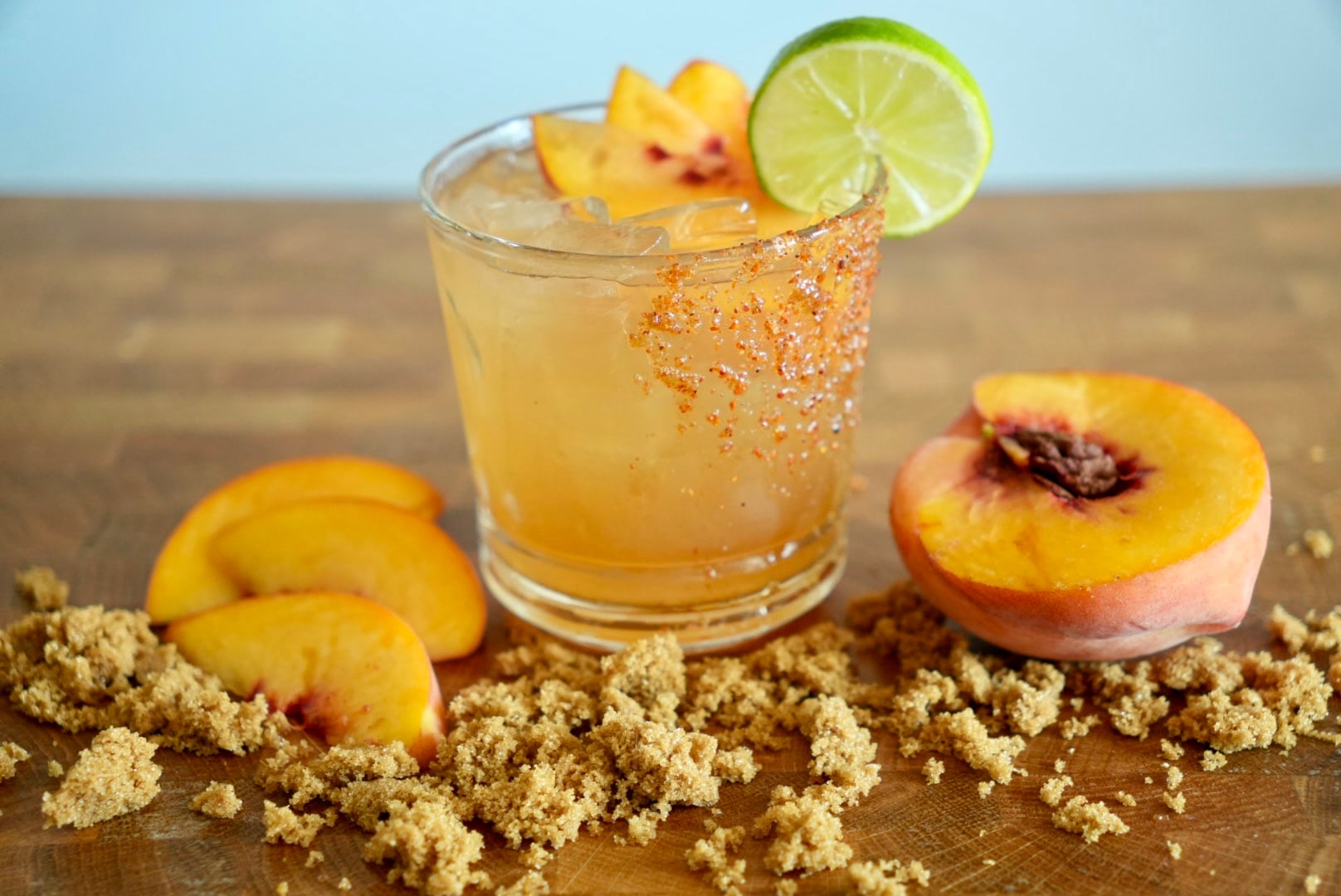 Brown Sugar Peach Margarita 13 Brown Sugar Peach Margarita Pic 15