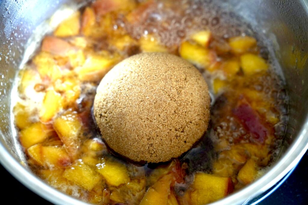 Brown Sugar Peach Syrup 6 Brown Sugar Peach Syrup Pic 4