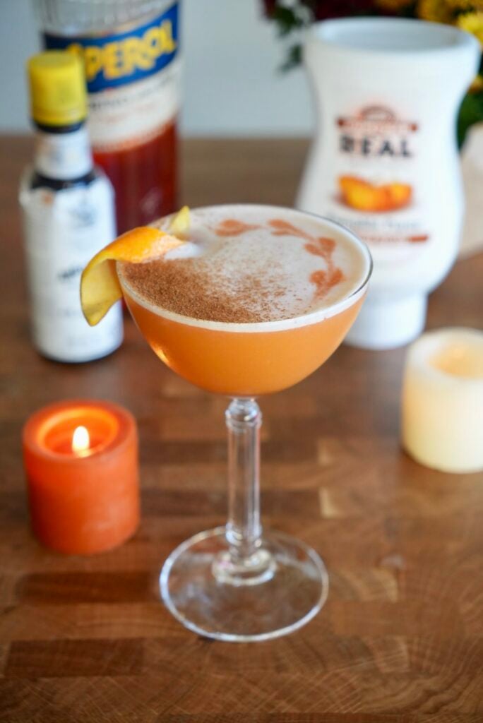 Autumn Aperol Sour 5 Autumn Aperol Sour