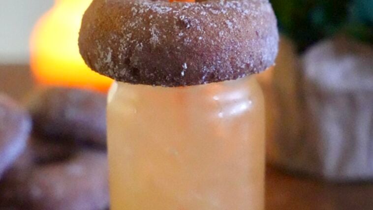 Boozy Apple Cider Donut