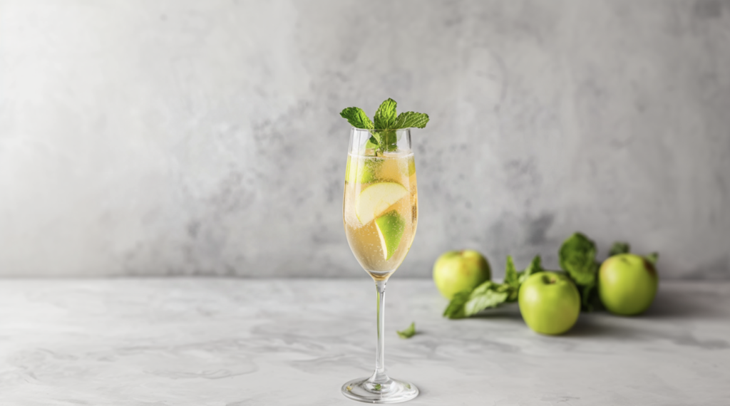 8 Crisp and Zesty Green Apple Cocktail Recipes to Refresh Your Day 6 Green Apple Spritzer