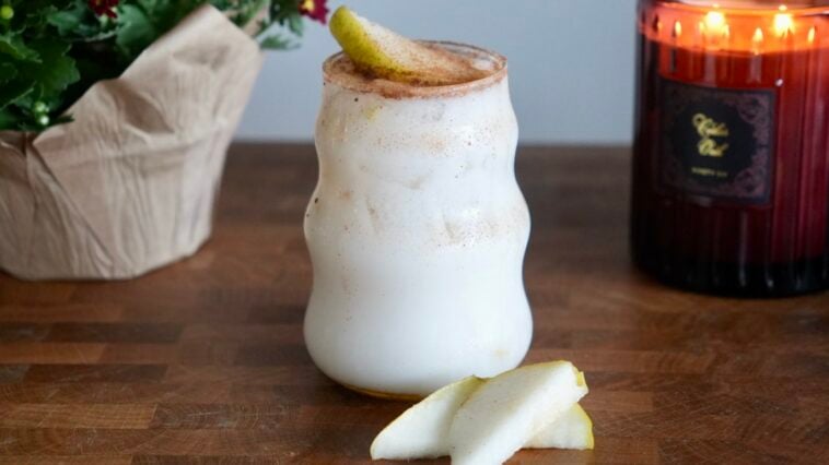 Honey Pear Dirty Soda