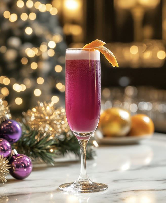 42 Christmas Cocktails for the Holiday Season 39 Jingle Bell Rock Mimosa
