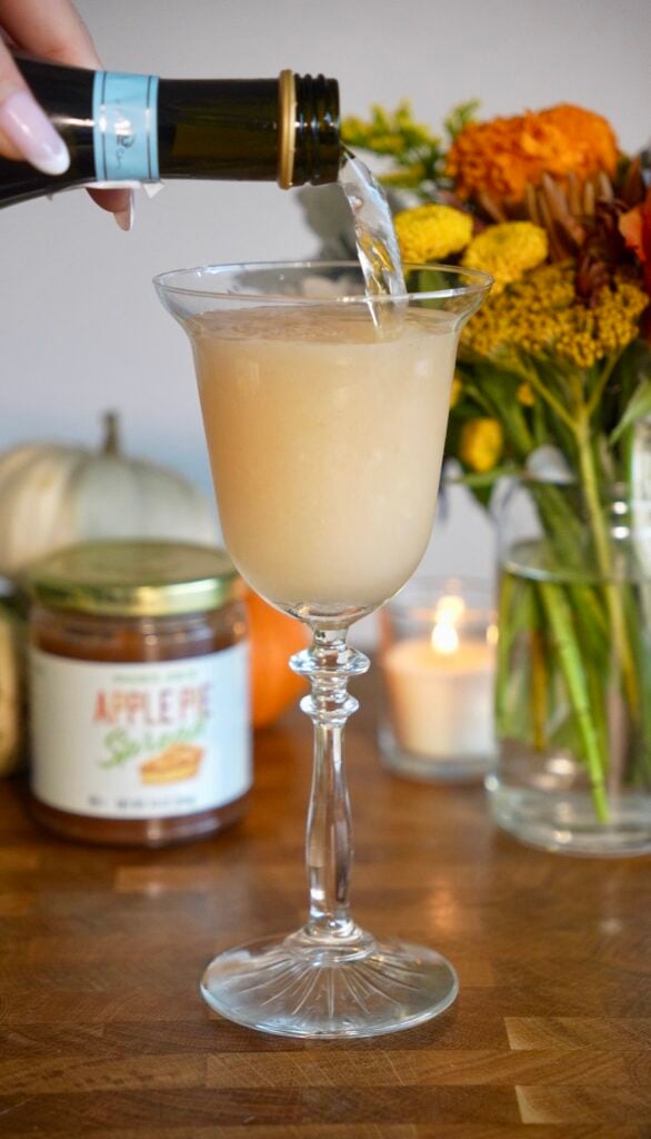 Apple Pie Prosecco Float 10 Apple Pie Prosecco Float